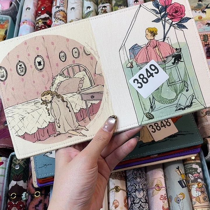 织绣A7活页送纸3849