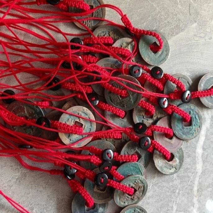 手机挂件开元祥符天圣至道天禧咸平元符元丰元祐致和各种铜钱挂件