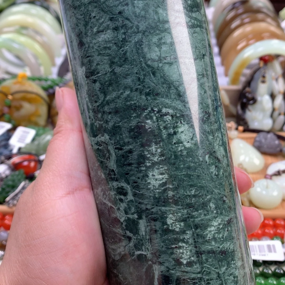 *****岫玉未镶嵌水杯水杯