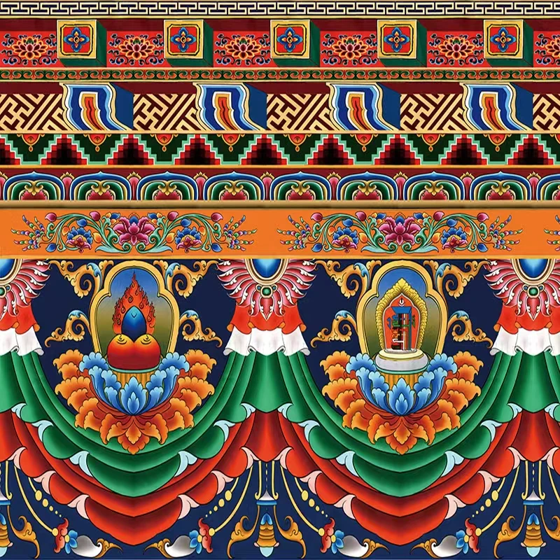 西藏藏式墙布（香布）