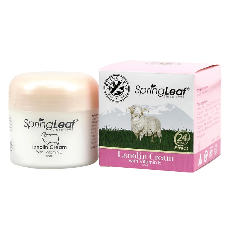 SpringLeaf绿芙维生素E绵羊油面霜100g