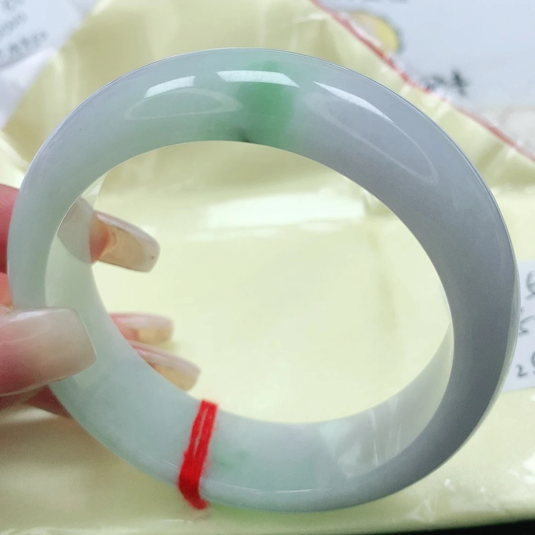 【闪购商品】翡翠手镯未镶嵌铁****烤缅甸天然A货翡翠