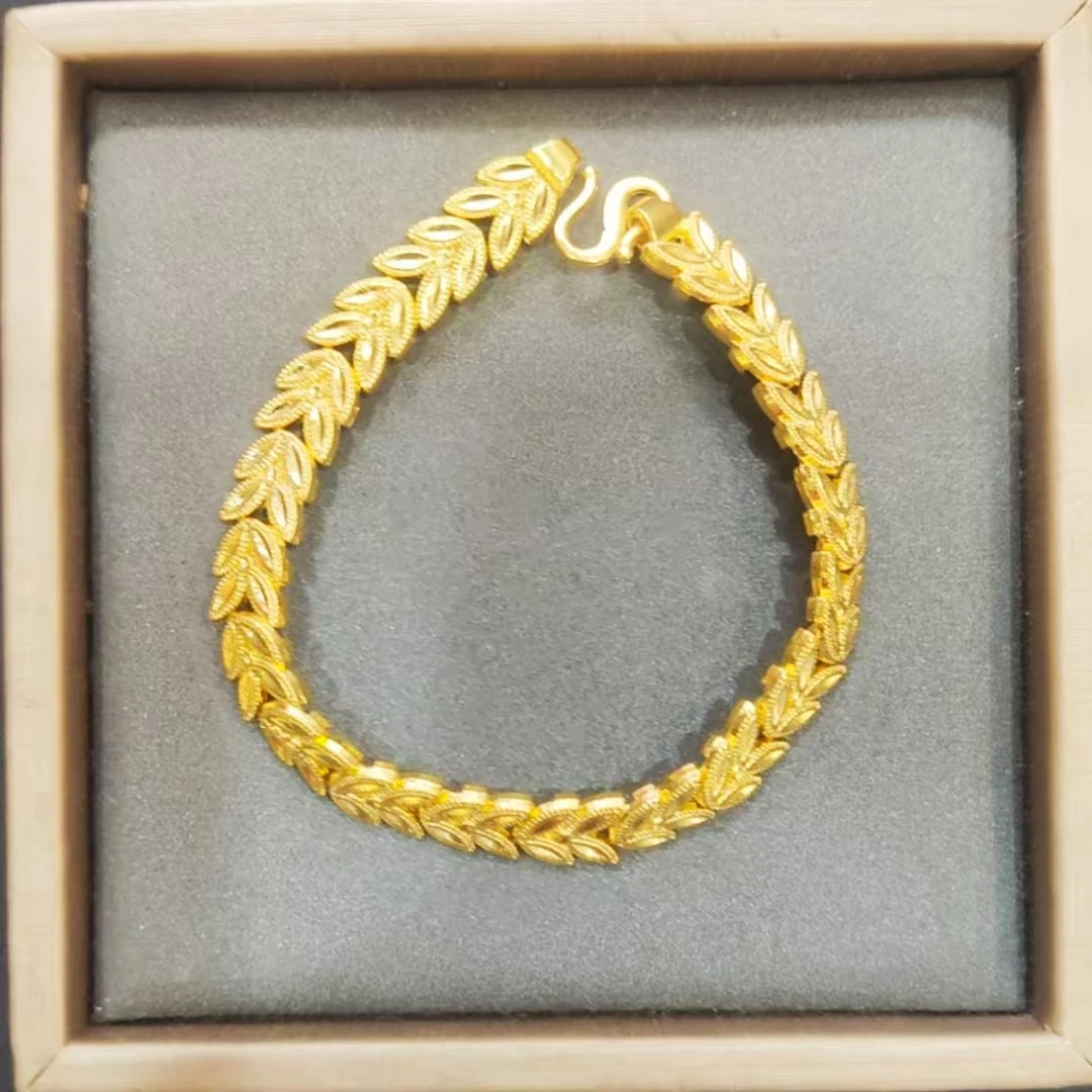 私人定制 典藏美丽首饰精美百搭麦穗定制款手链 LS