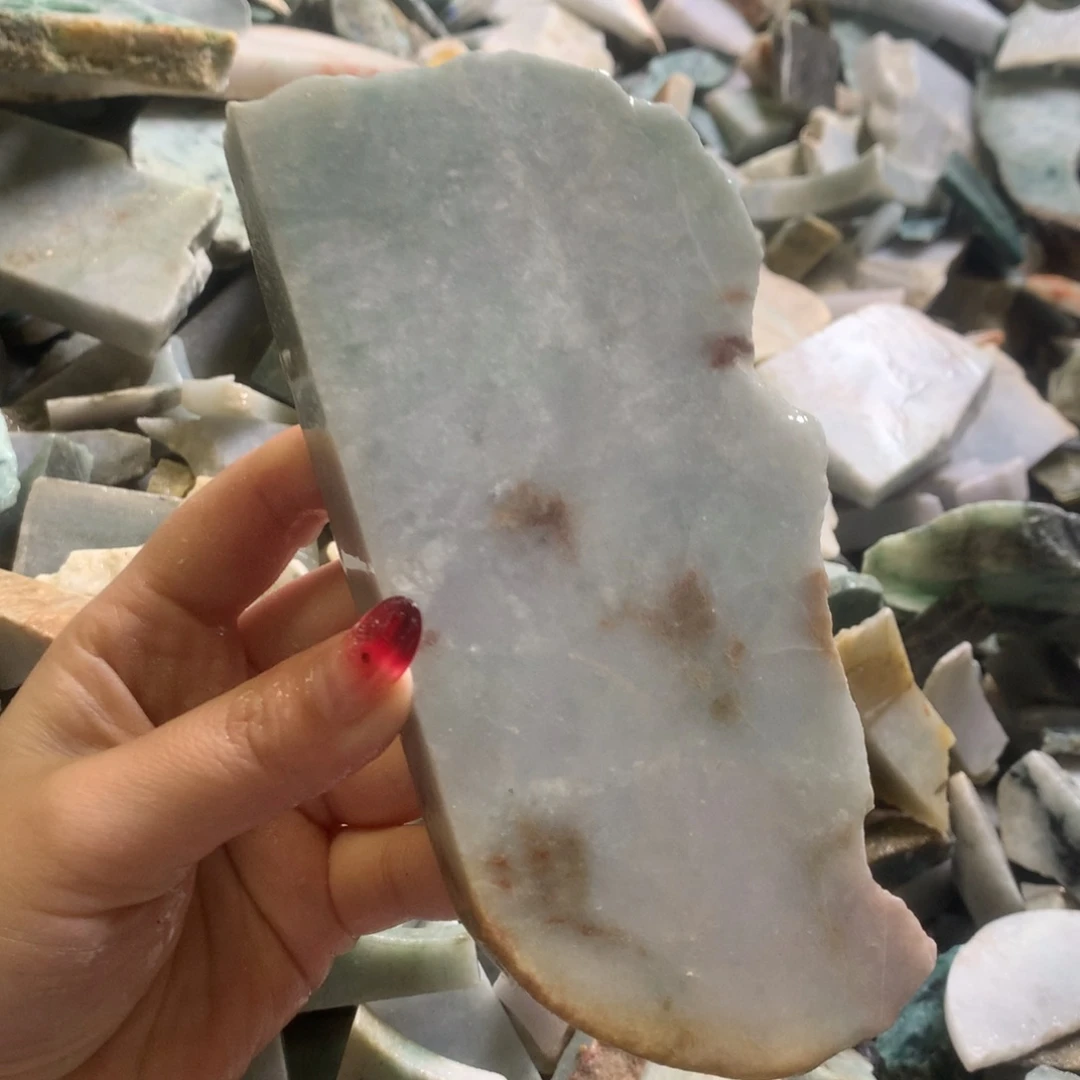 翡翠颈饰未镶嵌缅甸翡翠