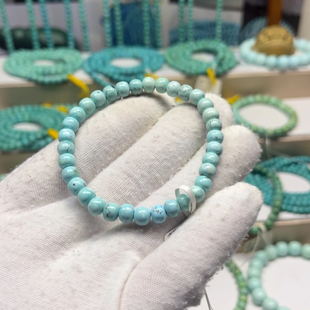 绿松石未镶嵌手链
