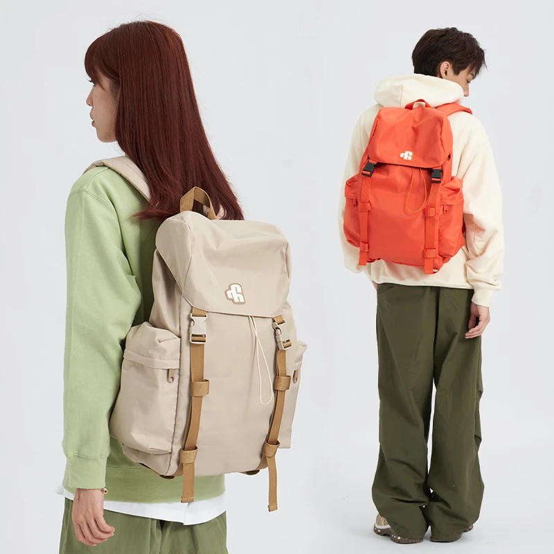 VAOPER喂牌户外旅行大容量双肩包女书包男背包