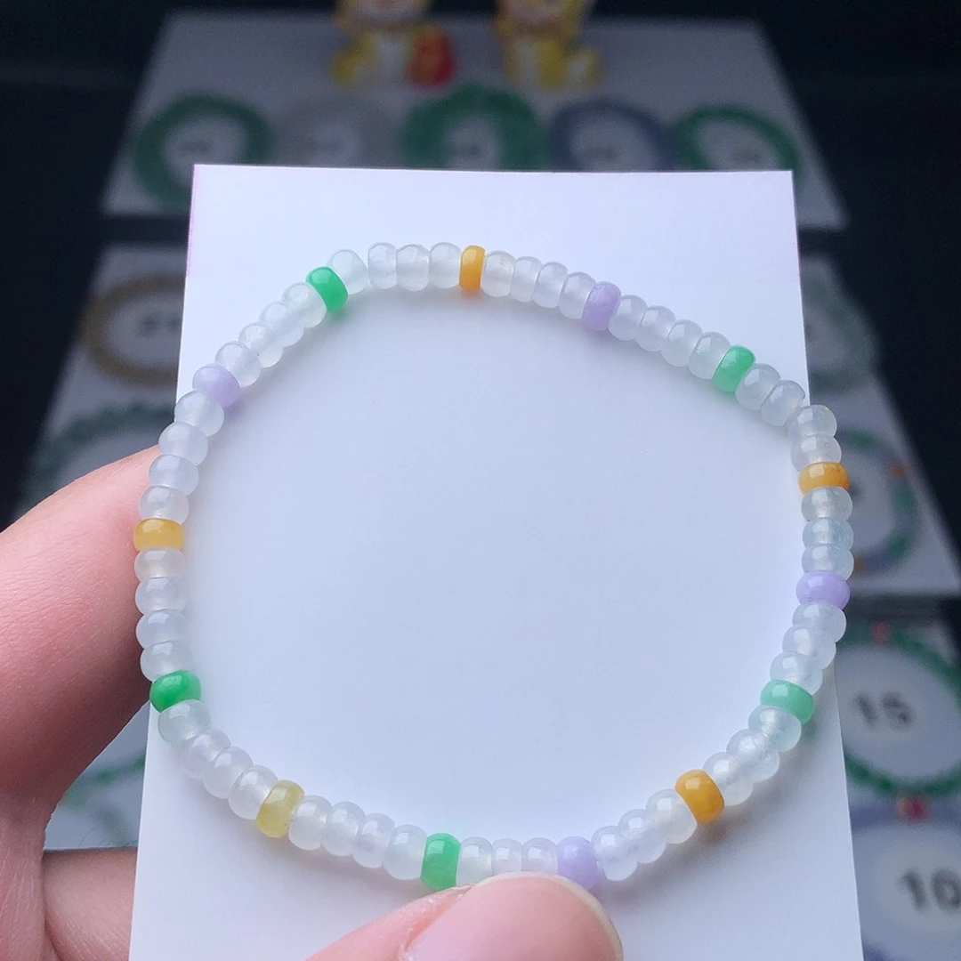翡翠未镶嵌手链翡翠