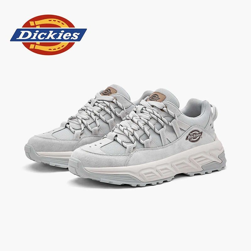 Dickies2025男款新款潮流时尚透气老爹鞋百搭耐磨男士徒步休闲鞋