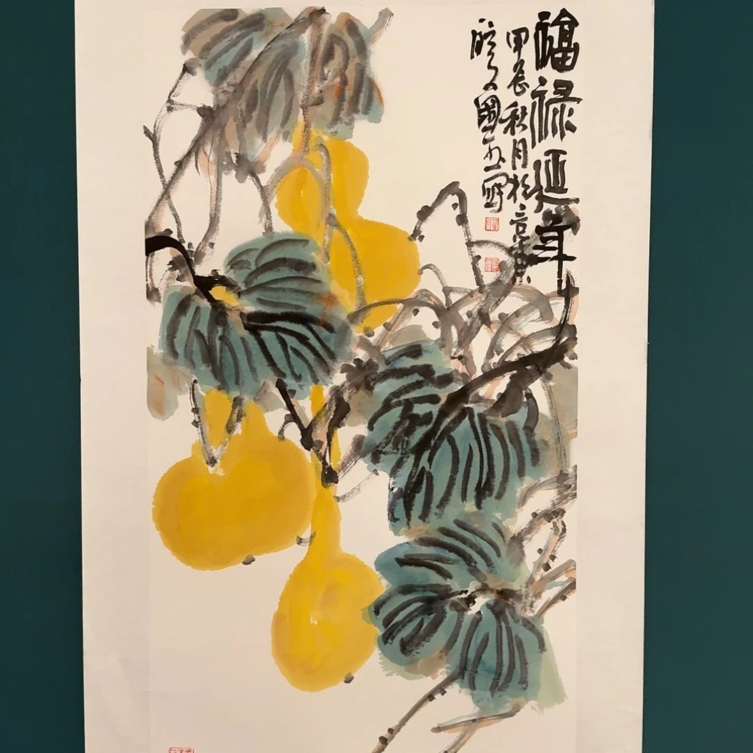 国画单老师作品画作