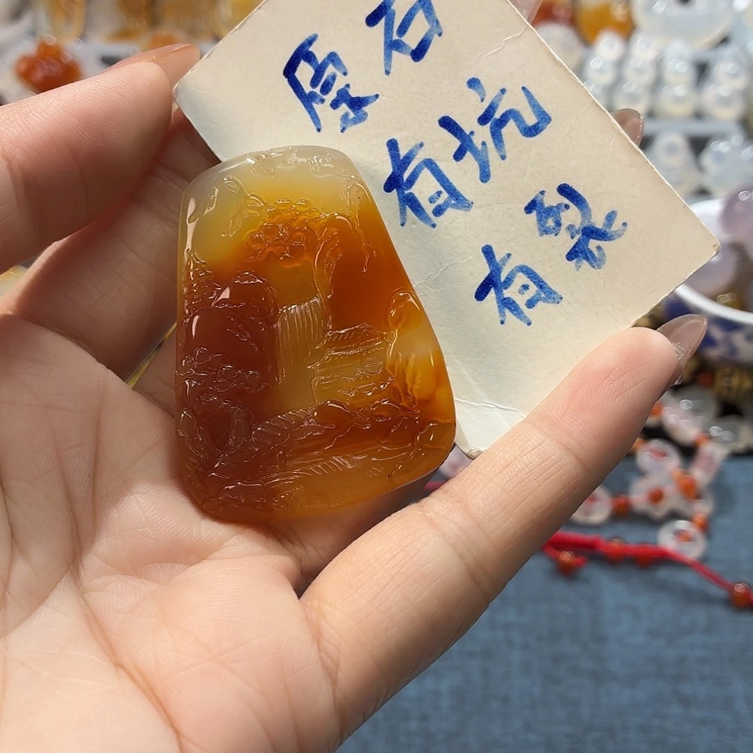 玛瑙/玉髓未镶嵌颈饰