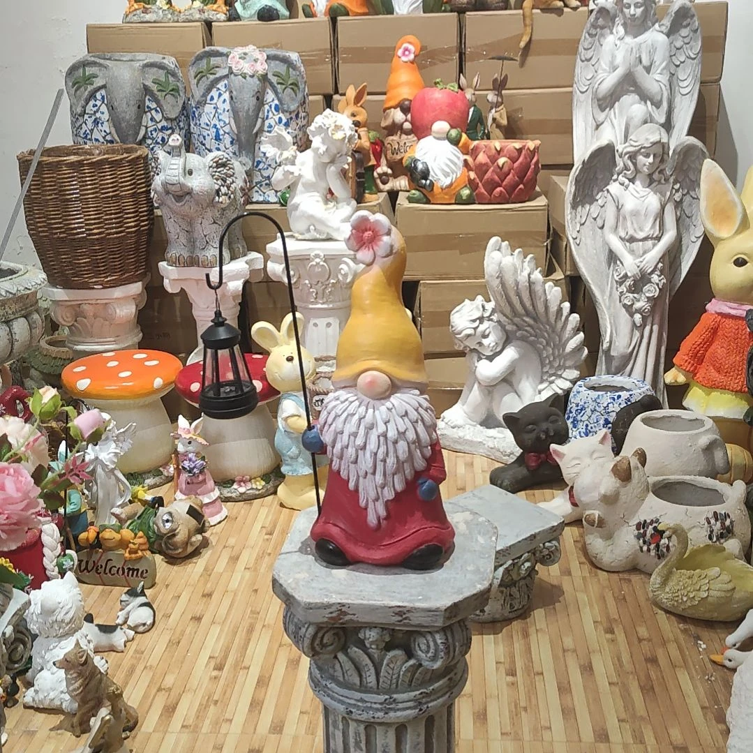 合成树脂树脂粉色甘道夫带灯