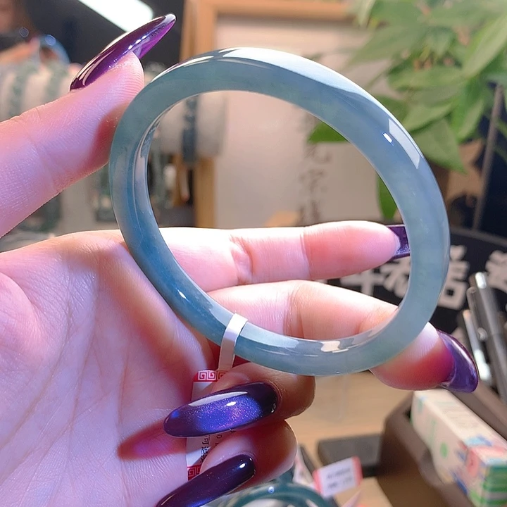 翡翠未镶嵌手镯5859