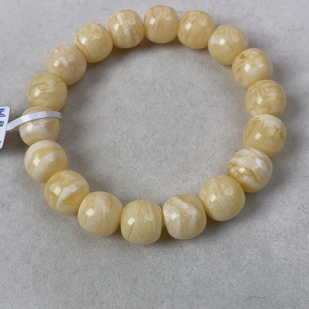 蜜蜡未镶嵌珠宝奇石12.5mm 21.1g