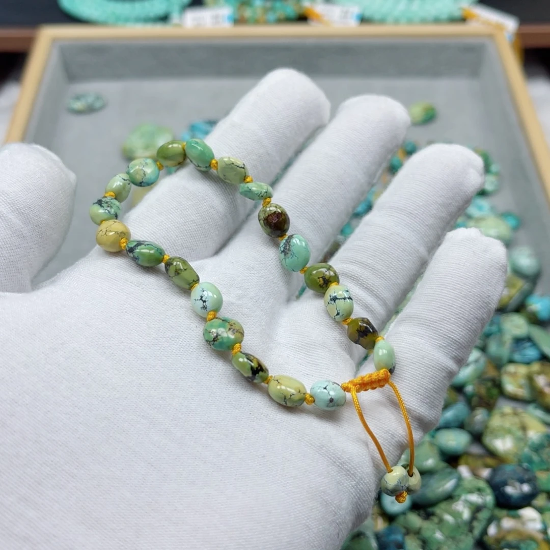 绿松石未镶嵌挂件