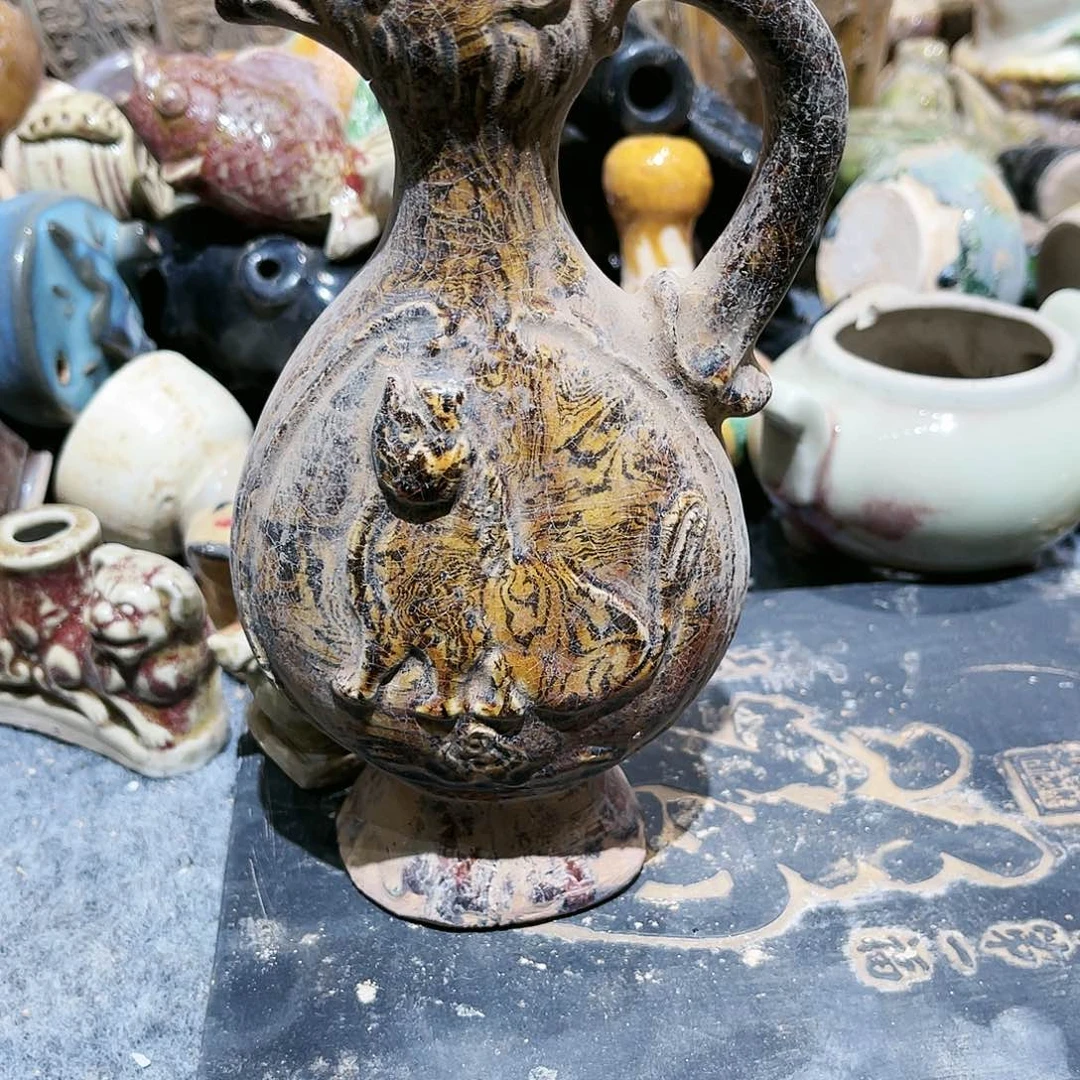 宋*头瓦当摆件茶台的一