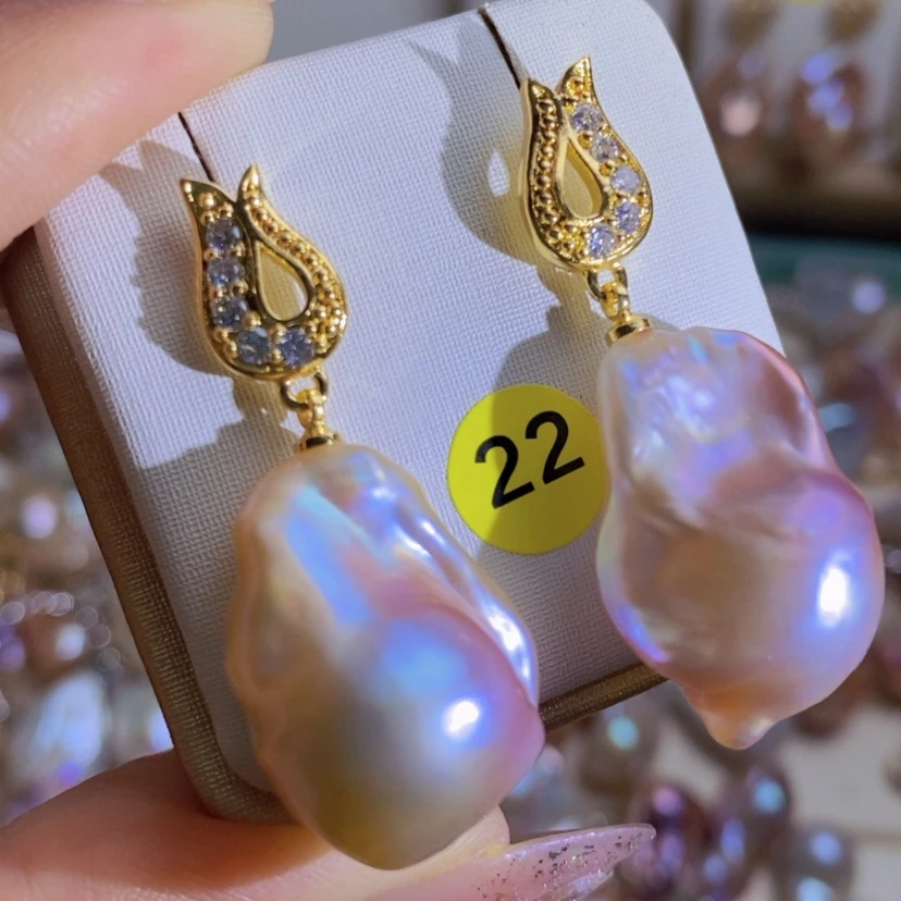 【闪购商品】淡水珍珠天然淡水珍珠（微瑕）合金