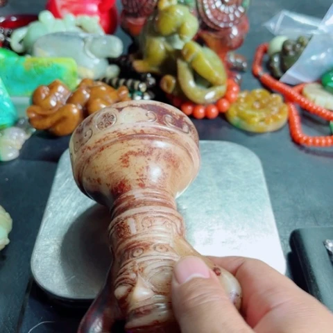 紫金钵盂菩提吊坠