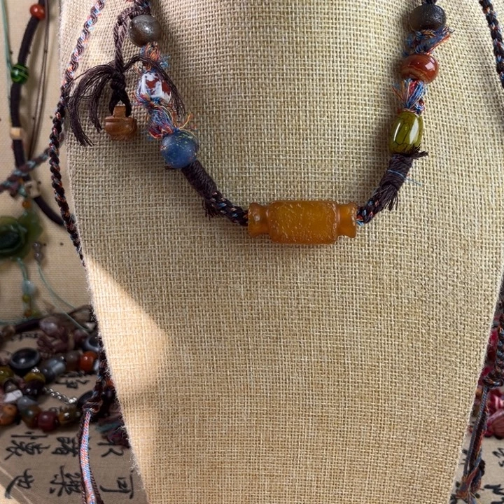 玛瑙/玉髓未镶嵌颈饰