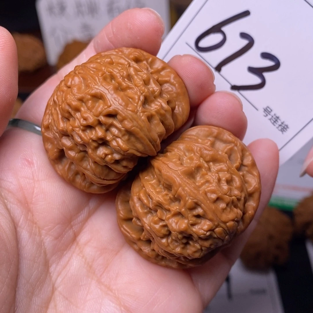 把件文玩核桃673白狮子4.0