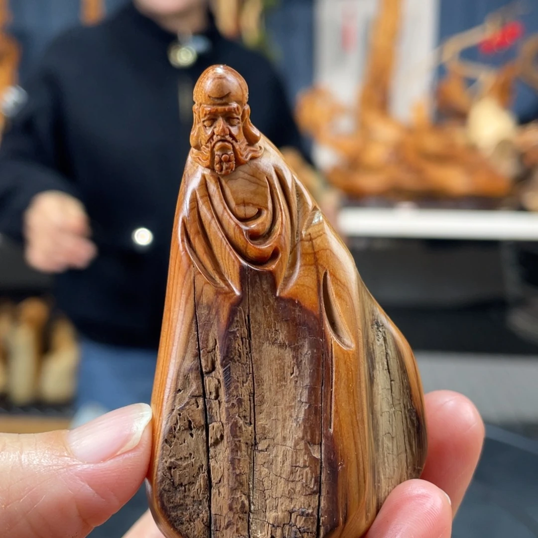 柏木（崖柏）手把件