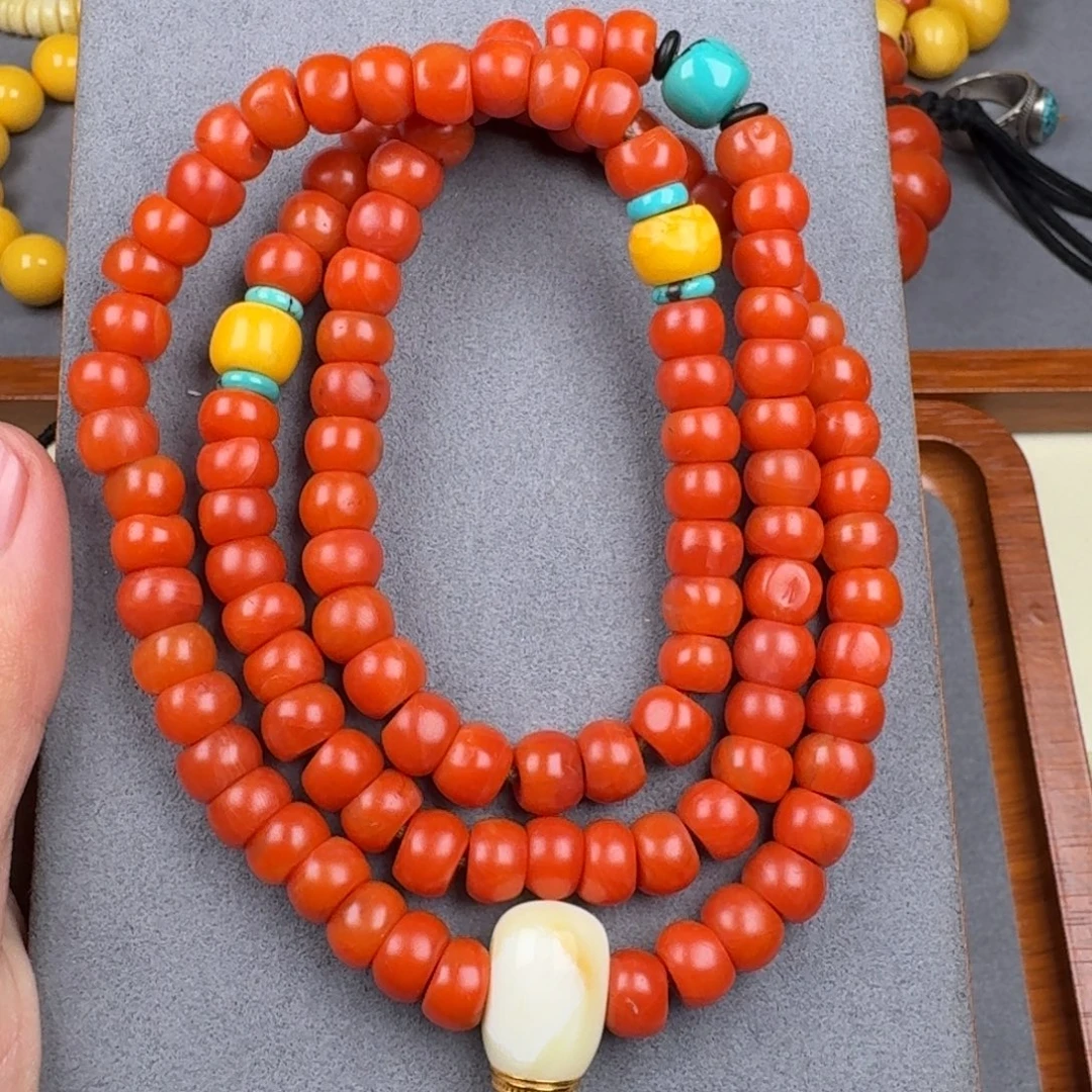 卯***起琉璃非金属多圈手串