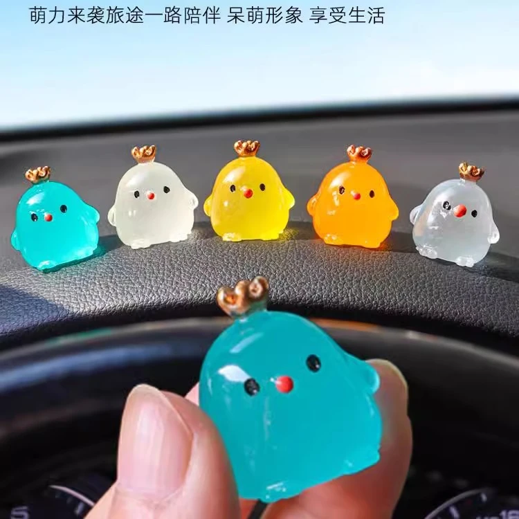 新手驾驶辅助标识车内安全点位夜光贴汽车点位标记车内参照物车距