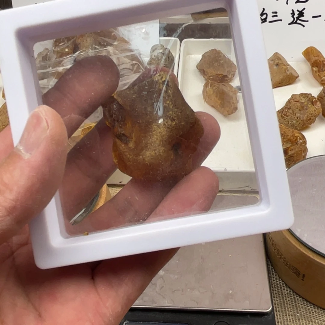 用****6琥珀展示盒包装