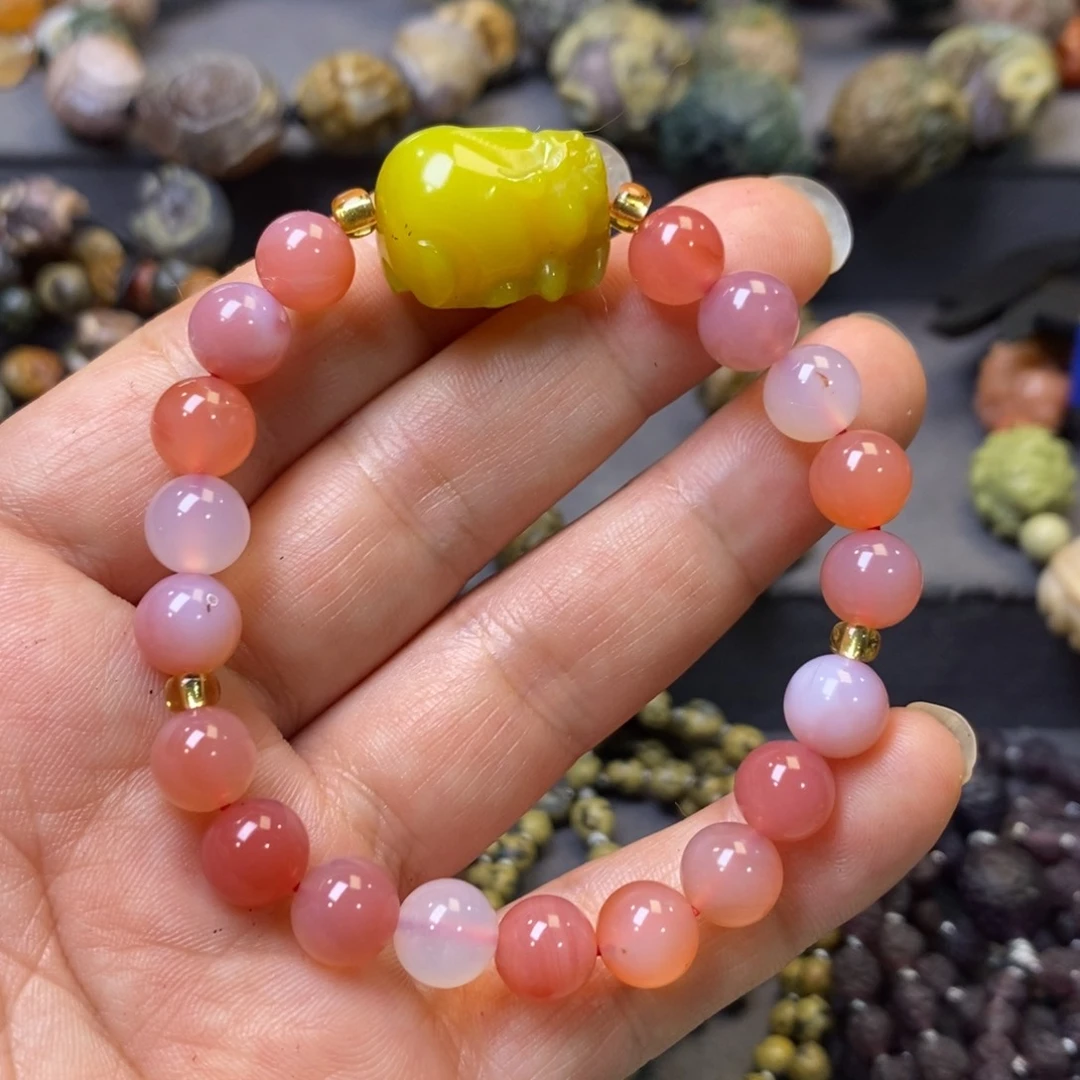 合金颈饰玛瑙/玉髓