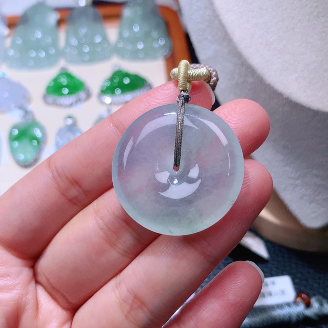 颈饰未镶嵌翡翠扣子31.2*5.8