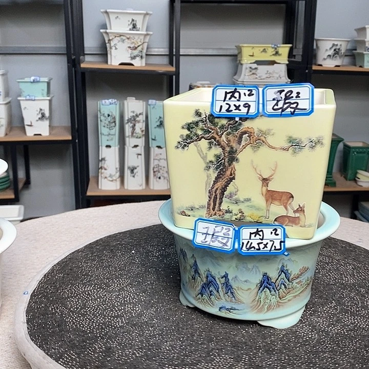 紫砂的花盆很漂亮7