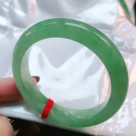 未镶嵌手镯翡翠正圈2608