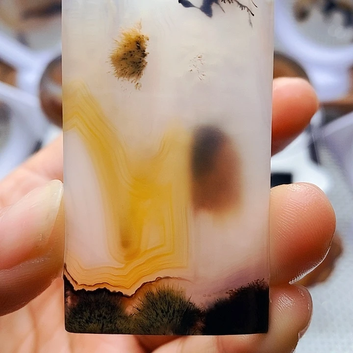 玛瑙/玉髓未镶嵌颈饰