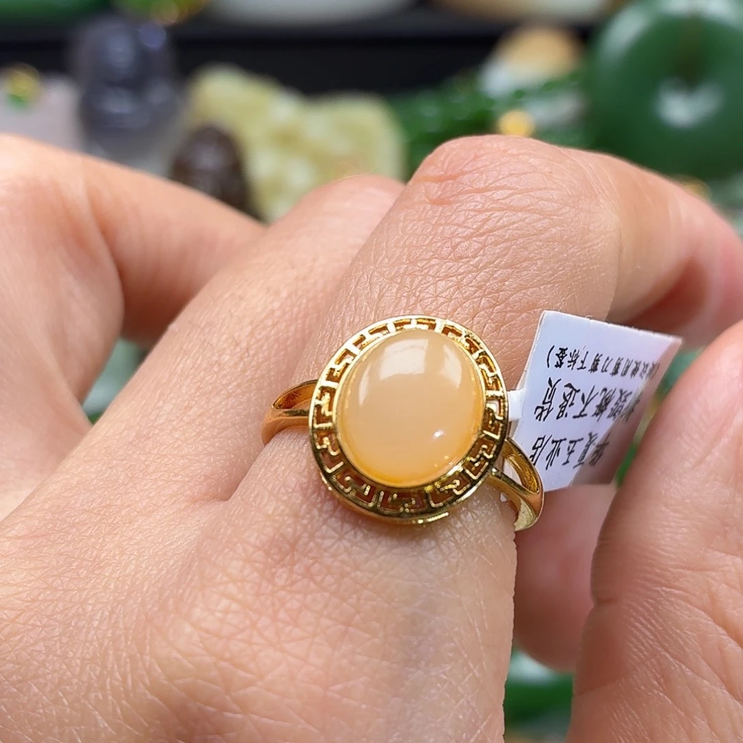 和田玉银S925镶嵌颈饰