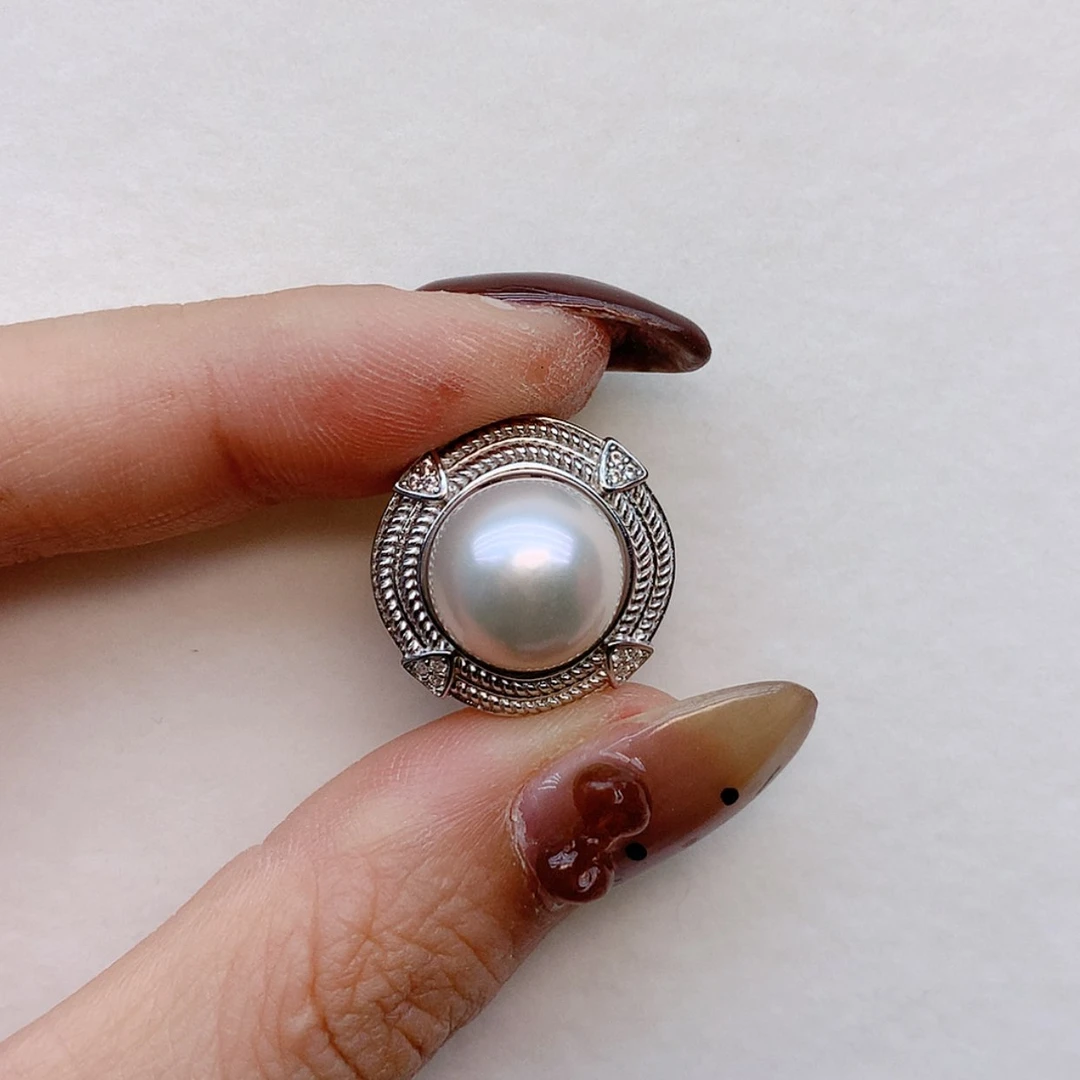 【闪购商品】颈饰银S925镶嵌淡水珍珠