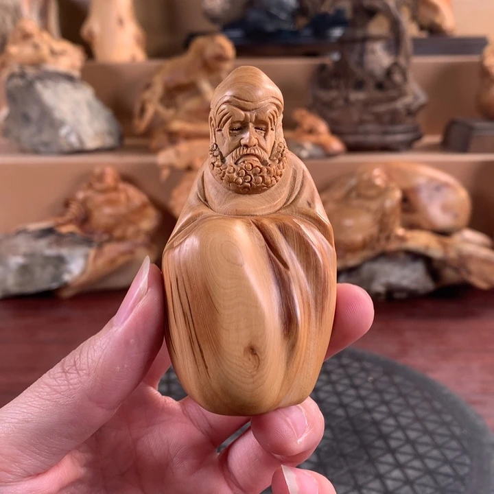 柏木（崖柏）根雕摆件