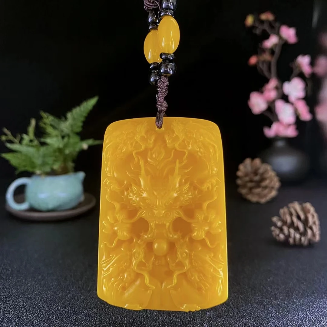 H021颂蜜阁新密大龙牌吊坠时尚款