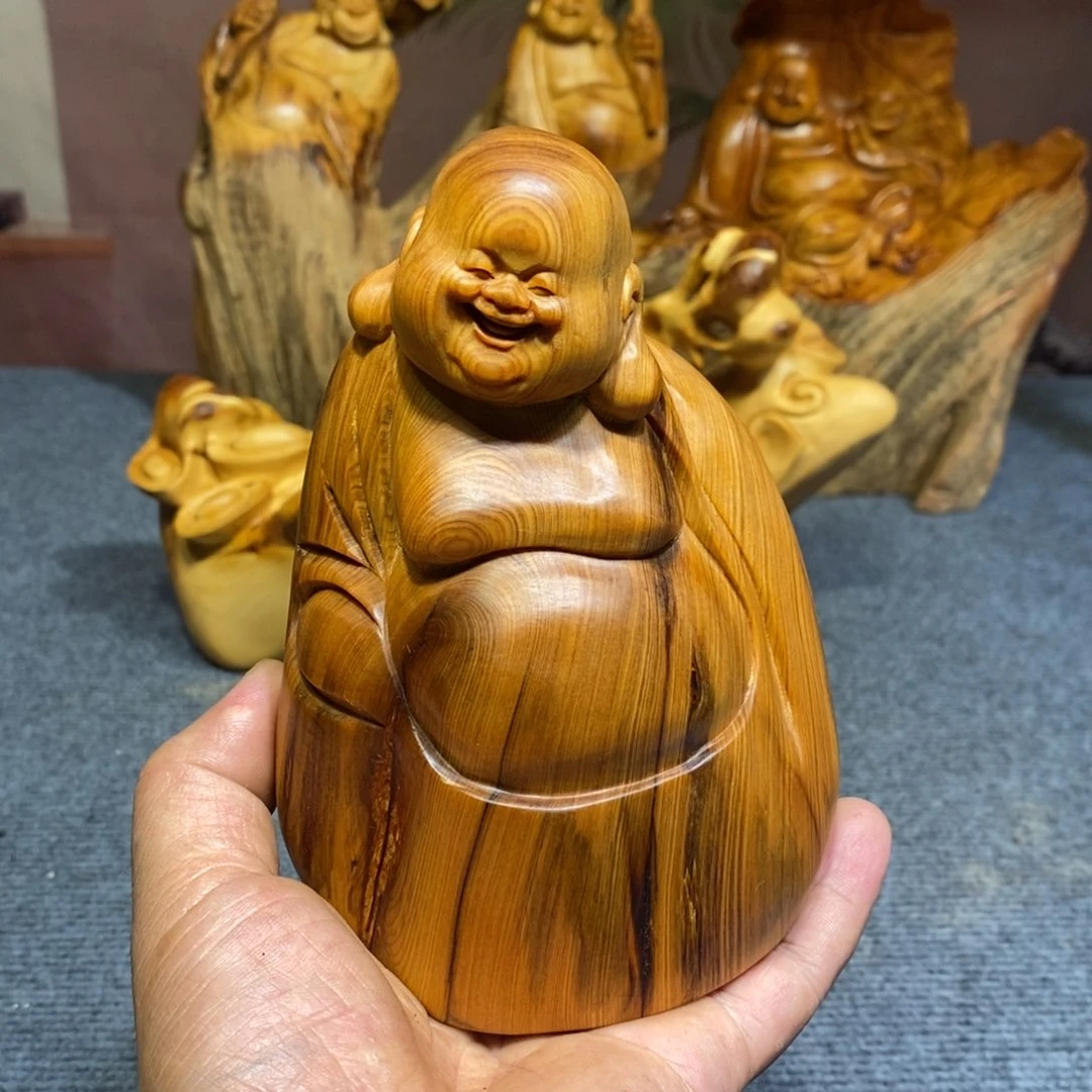 柏木（崖柏）木雕工艺品摆件家居手把件根雕