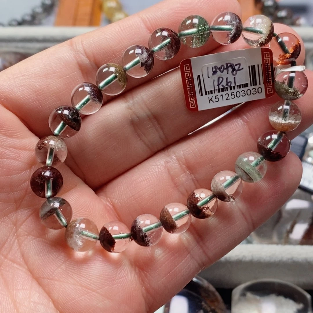 水晶手串未镶嵌天然