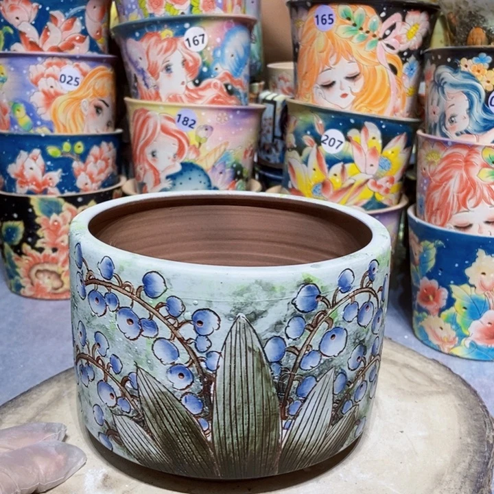 景德镇艺术手绘作品吗