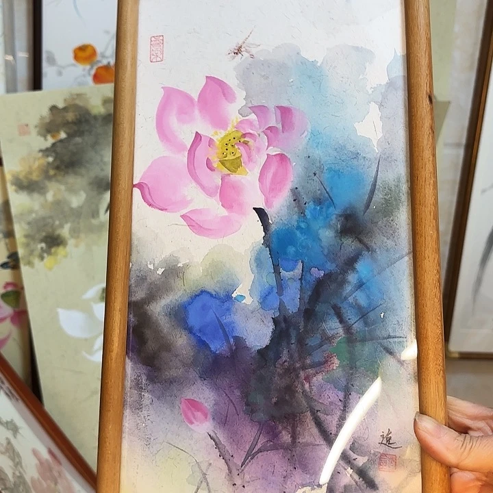 国画手绘作品原创