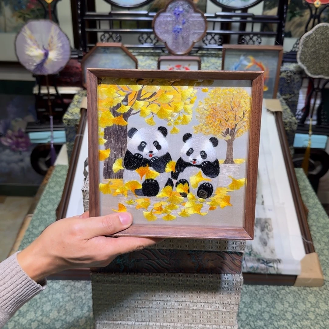 刺绣手工苏绣工艺制作技艺精湛