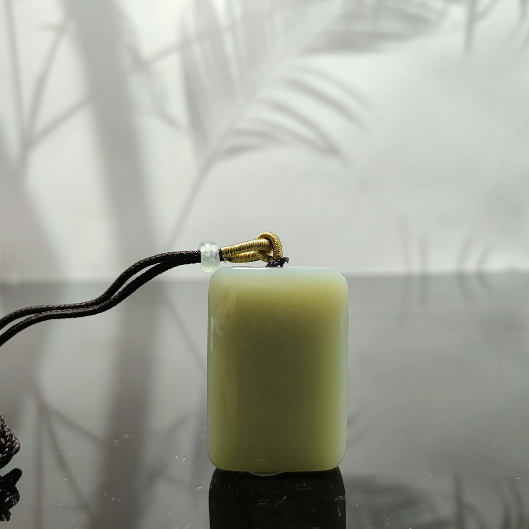 N和田玉无事牌吊坠5002