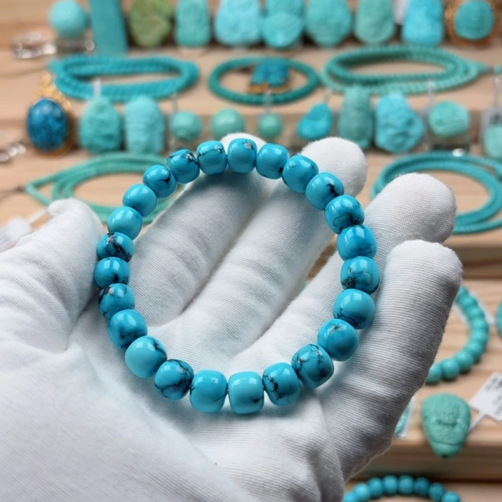 绿松石未镶嵌珠宝奇石