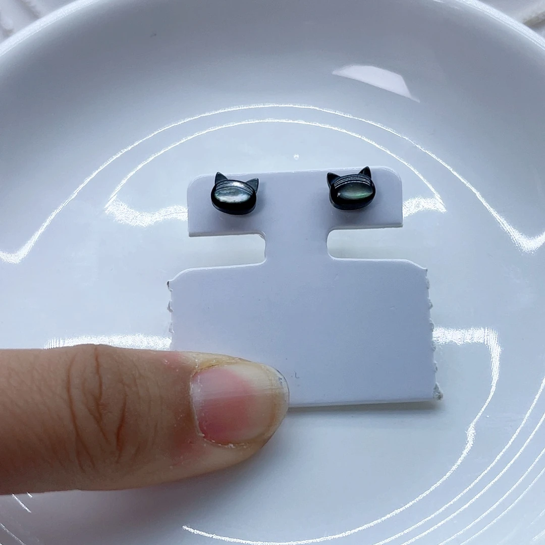 银S925镶嵌耳饰淡水珍珠