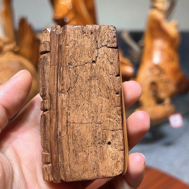 柏木崖柏木手把件摆件