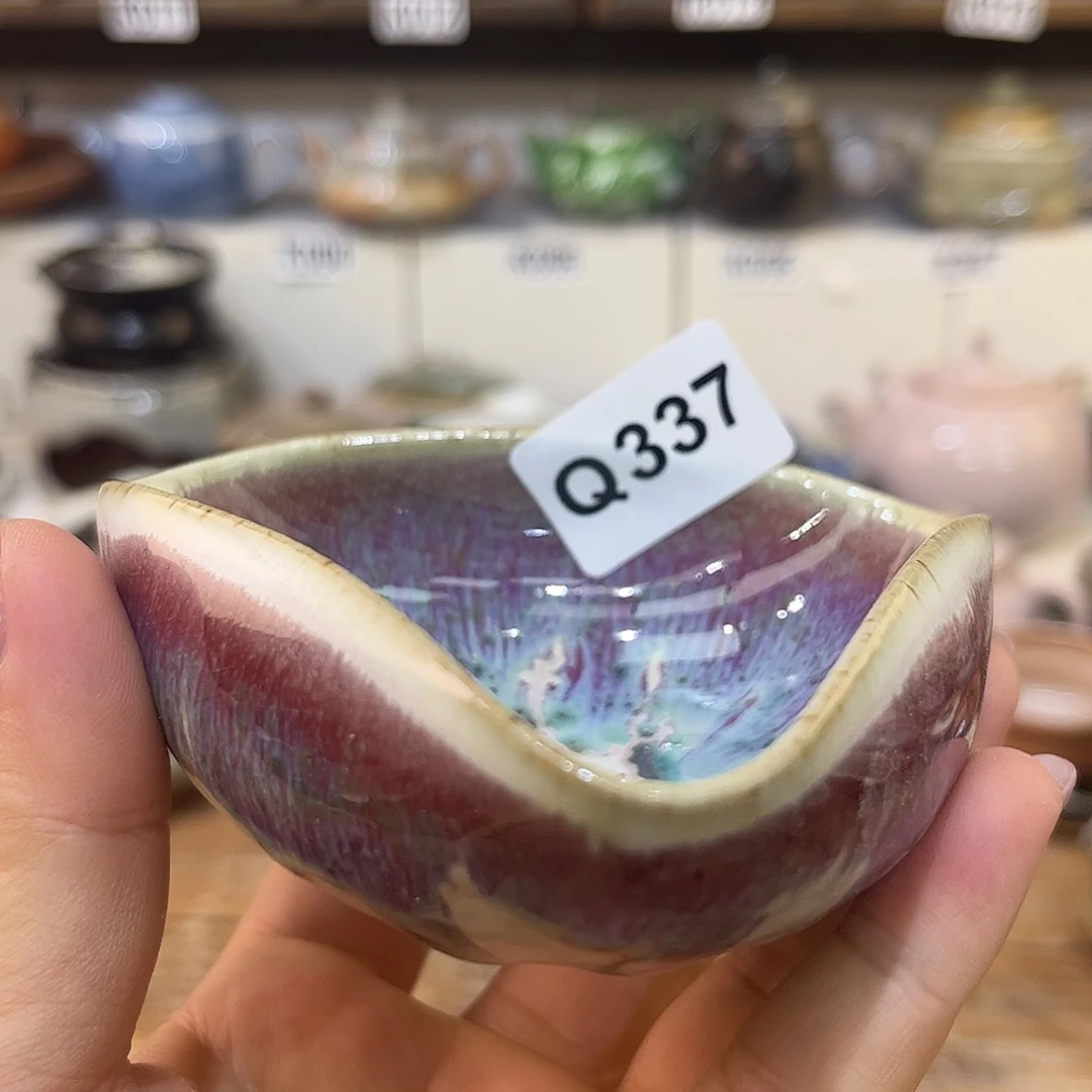 朱泥茶杯瘦***圈陶瓷艺术