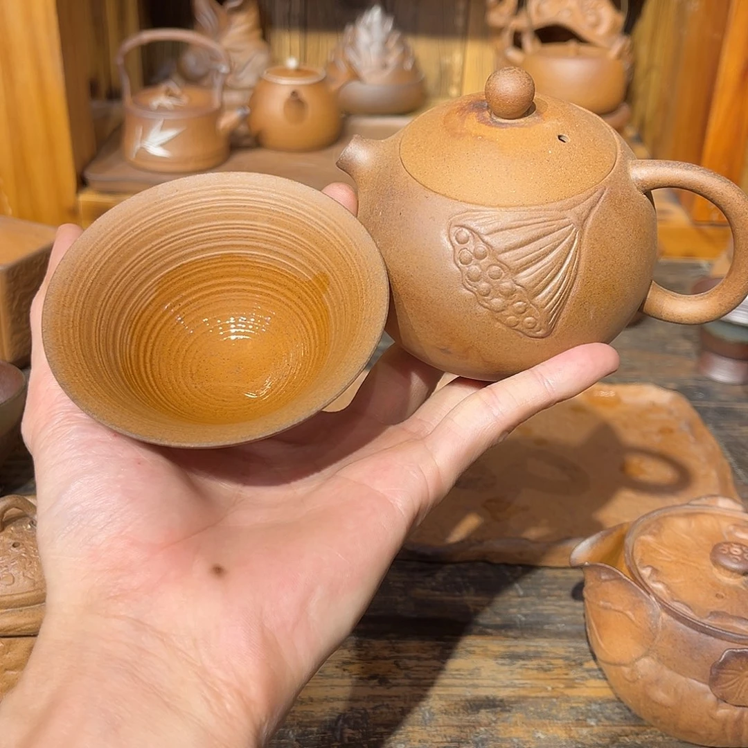 原矿老岩泥茶器系列