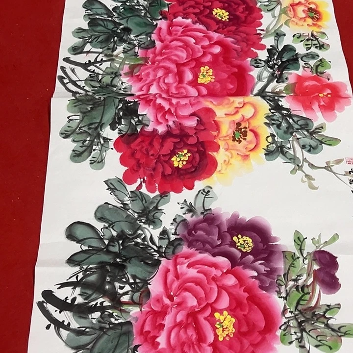 国画，嗯哦哦好咯哦回来了