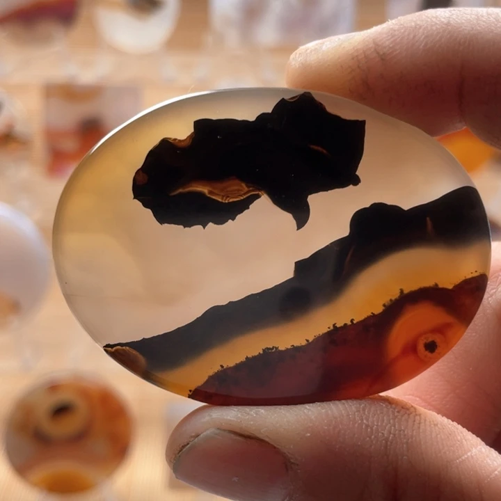 玛瑙/玉髓吊坠(不含链)未镶嵌