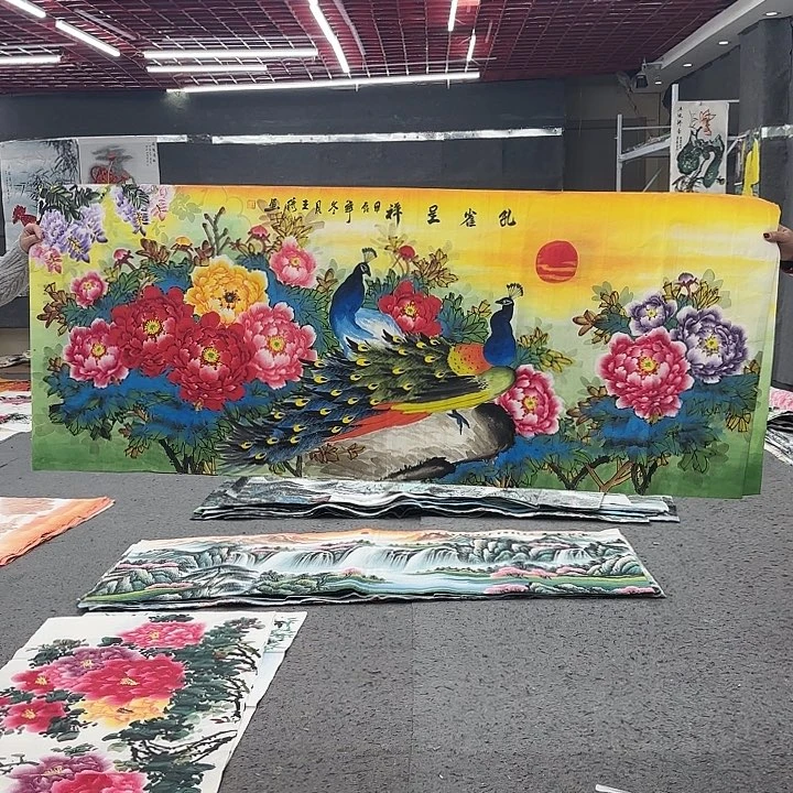 国画无毛和被绒毛或被